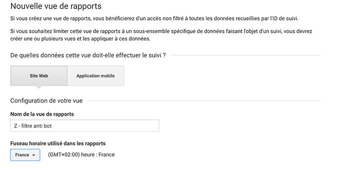 filtre de trafic bot