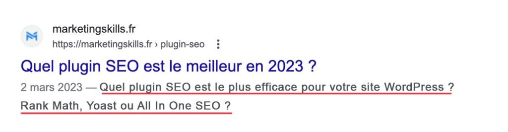Metadescritpion SeO