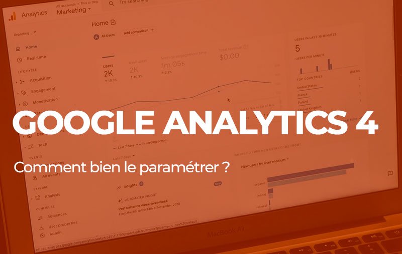 GA 4 paramétrer